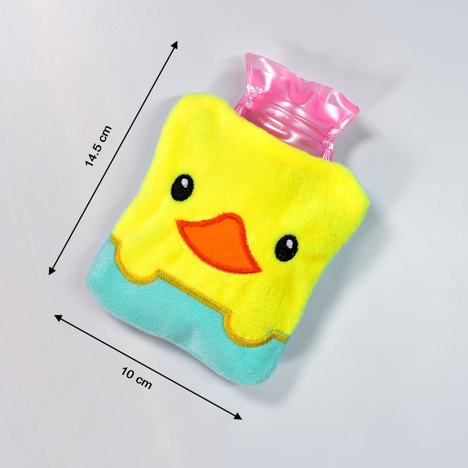 6524 Yellow Duck Design Small Hot Water Bag With Cover For Pain Relief Neck Shoulder Pain And Hand Feet Warmer Menstrual Cramps. 6524 Yellow Duck Design Small Hot Water Bag With Cover For Pain Relief Neck Shoulder Pain And Hand Feet Warmer Menstrual Cramps.